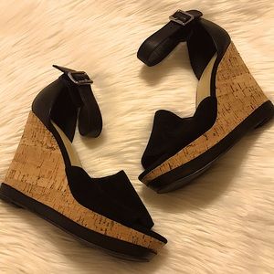 Marc Fisher Cork Wedges
